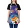 Apron of a kitchen with a photo print "Dogs in space", adjustable, size OS