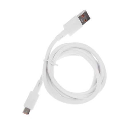 Microusb cable - usb, 2.4 a, 1 m, charging + data transfer, package, white-2