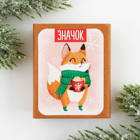 Icon in the box "fox", 5 x 4 cm-5