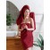 A set of terry towels Pomegranate, size 30x50 cm, 50x90 cm, 70x140 cm, red