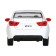 Metal machine "Lada Vesta Yandex Taxi" 1:24, doors, baggage, voiced, white color open