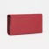 Women's wallet on magnets, red color