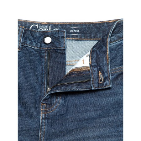 Women's jeans with a high landing CONTE Elegant Relaxed MOM, size S, Sky Blue color-8