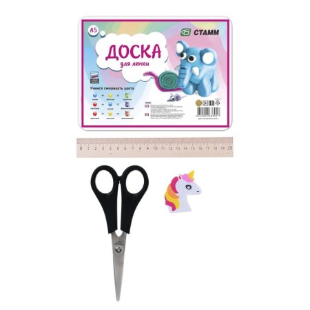 Set of first -grader Calligrata "Unicorn", 44 subject-6