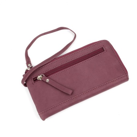 Pr1061 Lightning wallet, coin/maps (3)/bill, burgundy shore 11.5x20x1.5cm-2