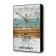 Carty watch is wall-mounted, interior "time for new discoveries", silent, 57 x 35 x 4 cm