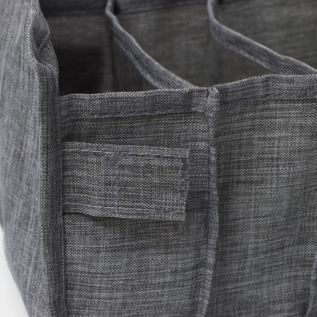 Organizer for storing linen Dolyan, 7 cells, 35 × 15 × 13 cm, color gray color-4