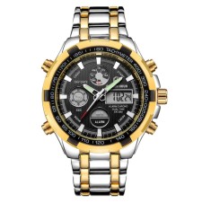 Electronic watch watches, D-3.7 cm, with an alarm clock, calendar, backlight, 1 atm