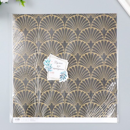 Scrapbooking "Fan" density 180 g 30.5x32 cm-4