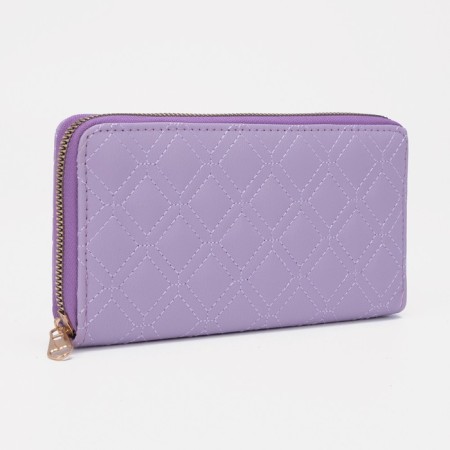 Women's wallet with lightning, lilac color