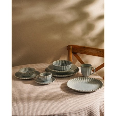 Porcelain mug Sl Home "Echo Crete", 300 ml, blue color-7