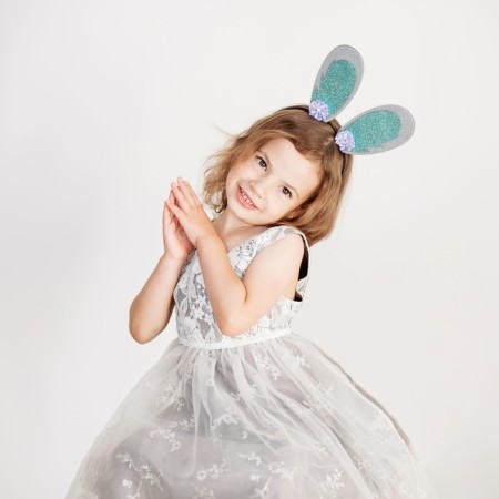 New Year's bezel-shuttle of the bunny "Beauty"-1