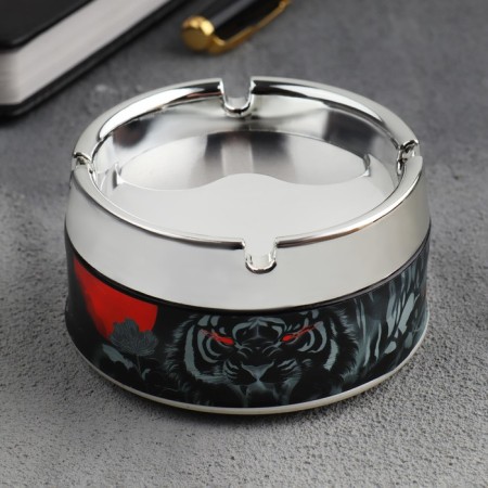 Tiger ashtray, 9 x 5 cm-1