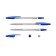 Ballpoint handle Erichkrause R-301 Classic Stick, Node 1.0 mm, bluebells, Blue Line length 2000 meters, barcode on the handle