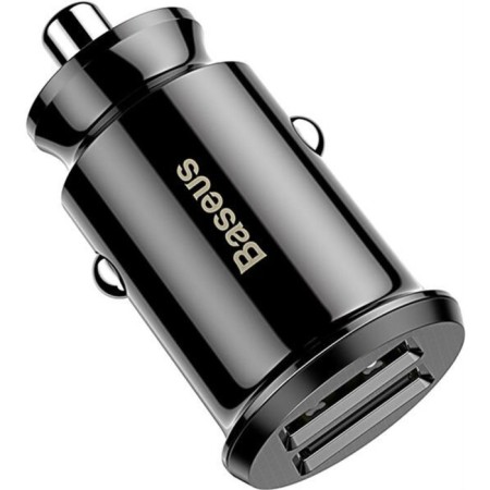 Car charger Baseus, 2USB, 3.1 A, black-3