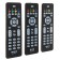 Remote control Huayu RM-627C, for TV Philips, universal, black