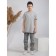 T -shirt teenage, size 38, color gray melange
