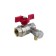 Aquasfera 1013-01, 1/2 ", PN 40, internal thread, with a descent, a butterfly