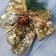 Jewelry "New Year's Style" Bant Glorak, 13x14 cm, gold