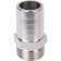 Stout SFT-0067-001220, 1/2 "x 20 mm, external thread, nickelled brass