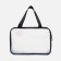 Cosmetic bag with lightning, black color