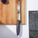 Koty Kitchen Tramontina Plenus, for vegetables, blade 17.5 cm, color gray color