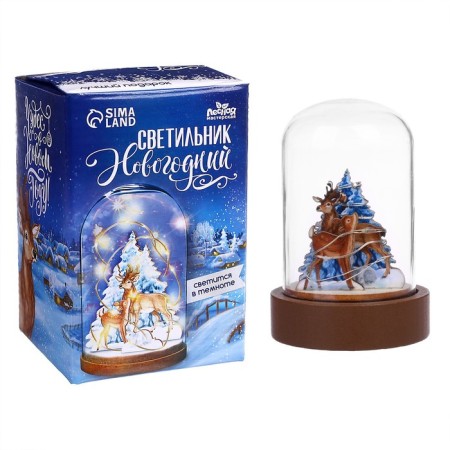 New Year's lamp "New Year! Fairytale forest "-5