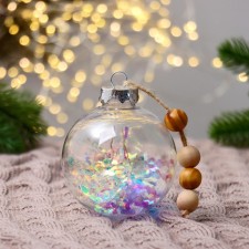 Ball plastic D-8 cm 