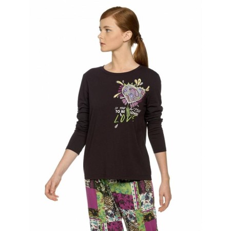 Female set, size XS, black color-1