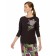 Female set, size XS, black color