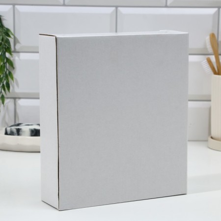 A dispenser for liquid soap with a sponge and a brush for dishes, white, 16 x 12 x 4 cm.-13