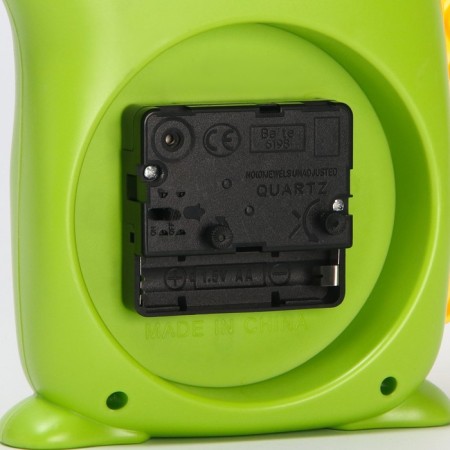 Clock - HEARD TRAIDE "CREMICE" Children's, discrete move, D -9 cm, 12 x 15 cm, aa-2