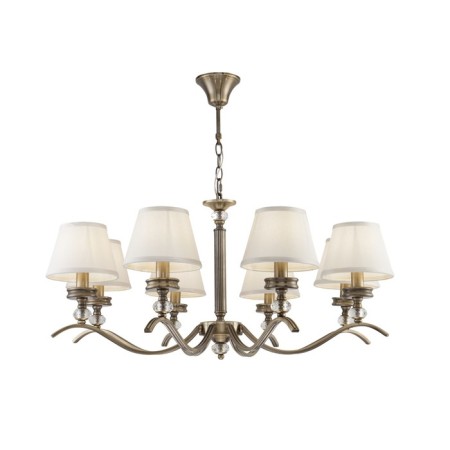 Chandelier Alessandra 8x40W E14 bronze-1