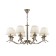 Chandelier Alessandra 8x40W E14 bronze