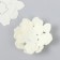 The workpiece of Foamiran "Flower Curly" 10x9.5 cm set 5 pcs. Ribbed champagne