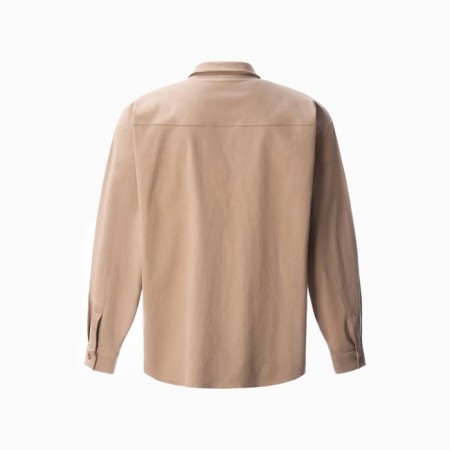 Men's shirt mist overSize size 48, beige-8