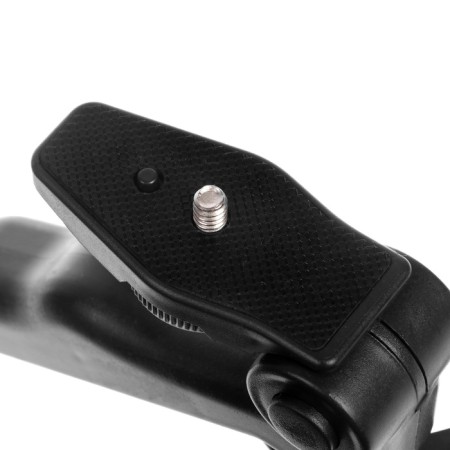Ay-49 blogger set for phone with a lamp, microphone, Bluetooth button, black-10