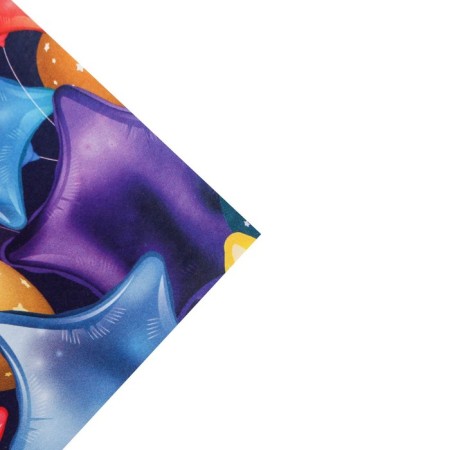 Glossy packaging paper "Air balloons", 70 x 100 cm-2