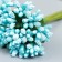 Flowers for decorating "inflorescence" Blue 1 bouquet = 12 colors 8.5 cm