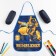 Apron with overshielders Children's "Transformers", 49x39 cm