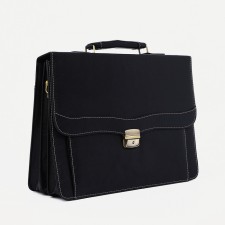 Male portfolio, black color