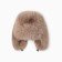 Women's cap, Minaku, brown color, rr 56-58