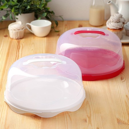 Cake with a lid of the share, d = 26 cm, mint color-8