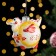 Christmas tree toy "ball", porcelain