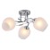 Ceiling light ESCADA, 1108/3PL. 3x40W, e27, 490x490x230 mm, chromium color