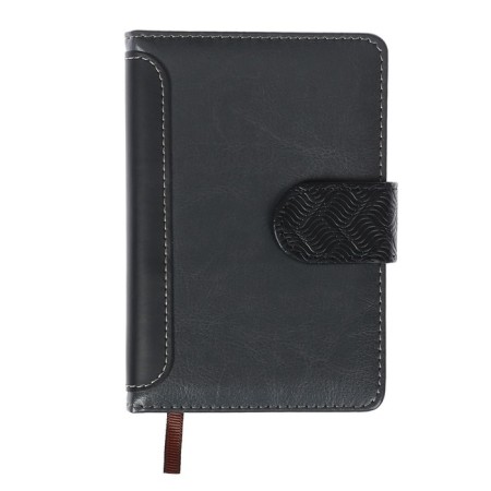 Diary Lowed A6, 120 sheets in a cage, tinted cut, with a knife, PVC cover, mix-2
