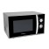 Horizont 23 MW 800-1378 AAS, 23 l, 800 watts, silver-hourly microwave oven