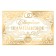Stick on a bottle "Wedding champagne" gold