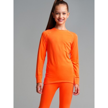 Thermal complex for girls: trousers, sweatshirt, height 134 cm-1