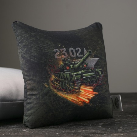 Antistress pillow "Real Defender", 21x20 cm-2